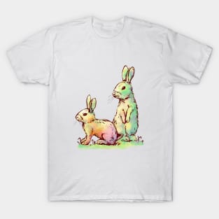 Psychedelic Fur Bunnies T-Shirt